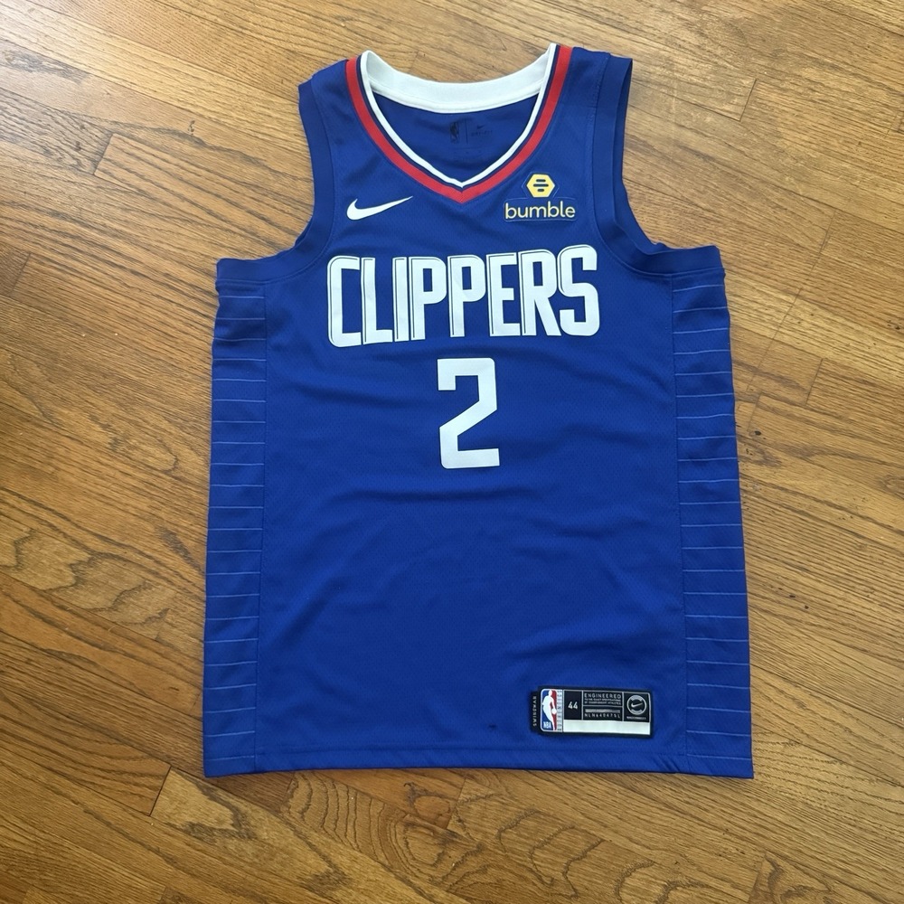 Kawhi Leonard #2 Los Angeles Clippers Swingman Jersey Size 44 Large